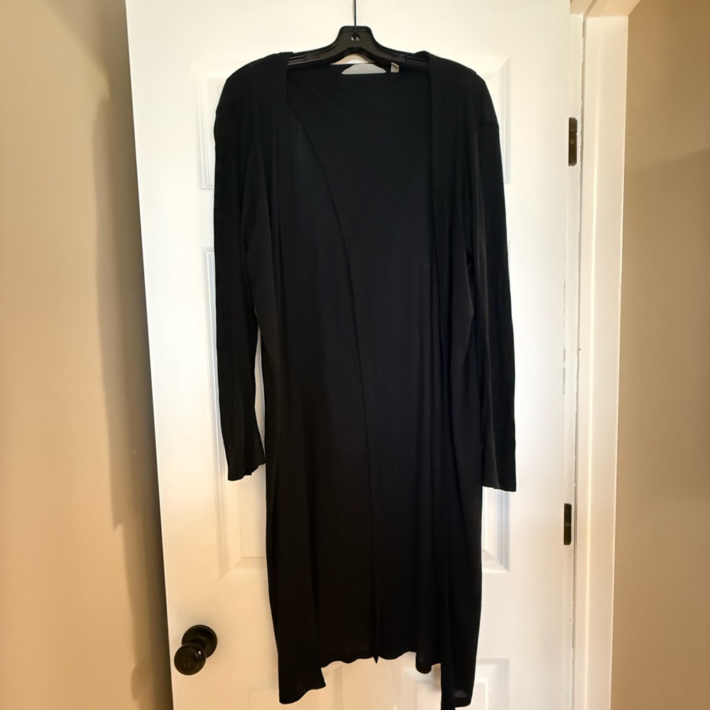 Athleta Black Long Sleeve Dress
